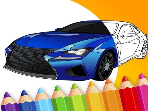 Games like draw Car - Japanese Luxury Cars Coloring Book