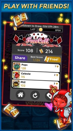 FreeCell Cash Money App Image