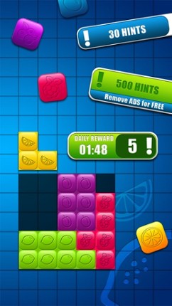 Fruit Block Puzzle Game – Fit Colorful Blocks and Solve HD Levels for Brain Training in10/10 Box screenshot