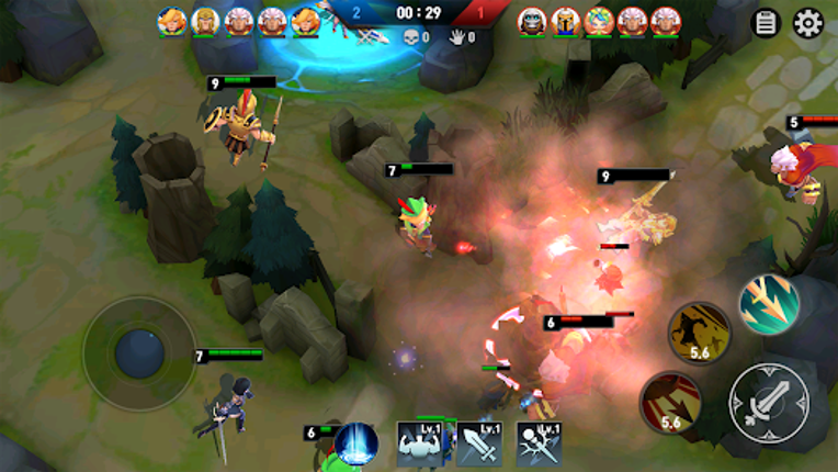 Moba League:PvP Trainer screenshot