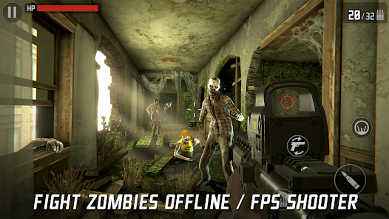 Zombie Sniper War 3 - Fire FPS screenshot