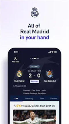 Real Madrid screenshot