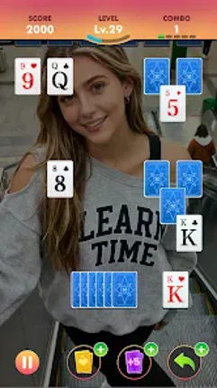 Lovely TriPeaks Solitaire Image