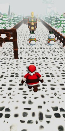 Winter Games : Santa jumping game screenshot
