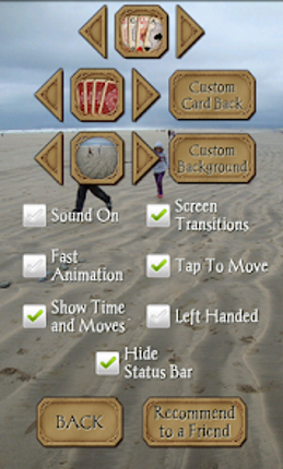 Solitaire screenshot