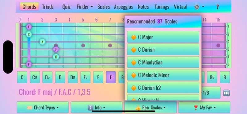 Guitarist's Reference screenshot