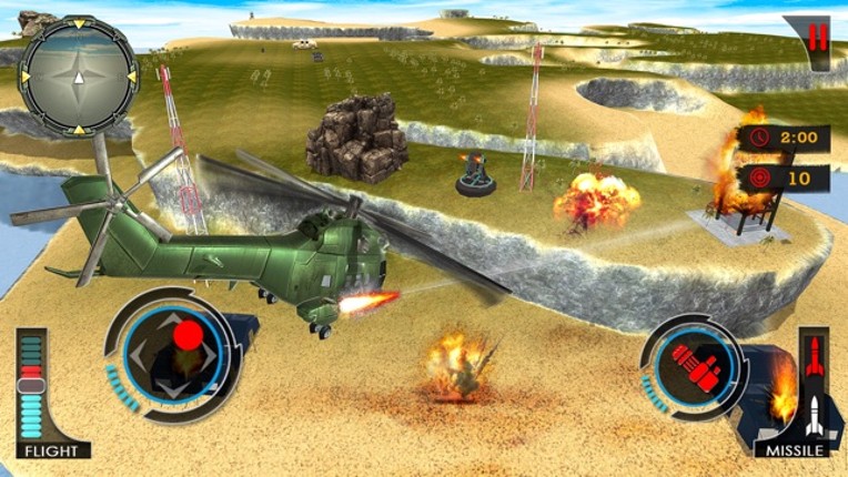 Gunship Robot Helicopter Fight screenshot