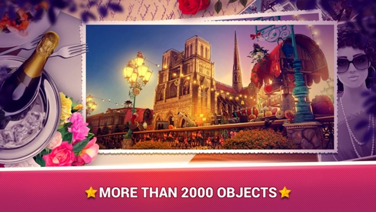 Hidden Object.s Love in Paris – Adventure Puzzle.s screenshot