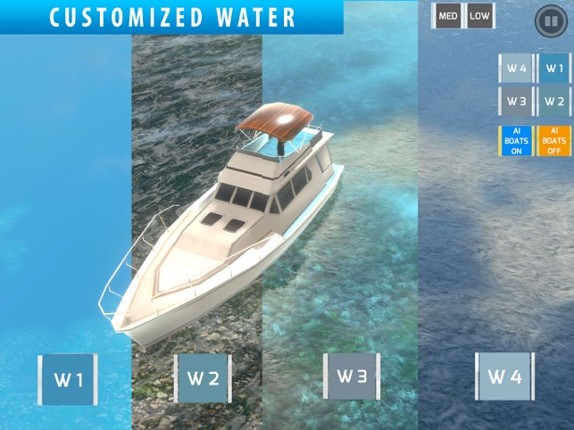 Jet Boat Sim Cruise Ship Swift screenshot