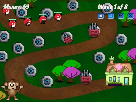 Math Tower Defense screenshot
