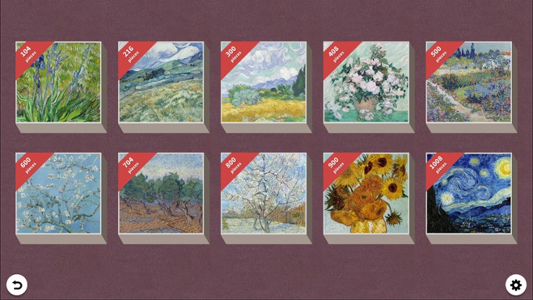 Pieceful Gallery screenshot