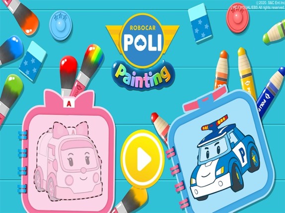 Robocar Poli: Painting Fun screenshot