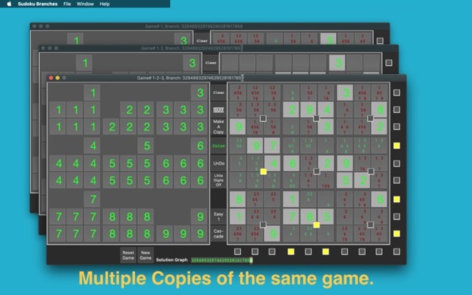 Sudoku Branches screenshot