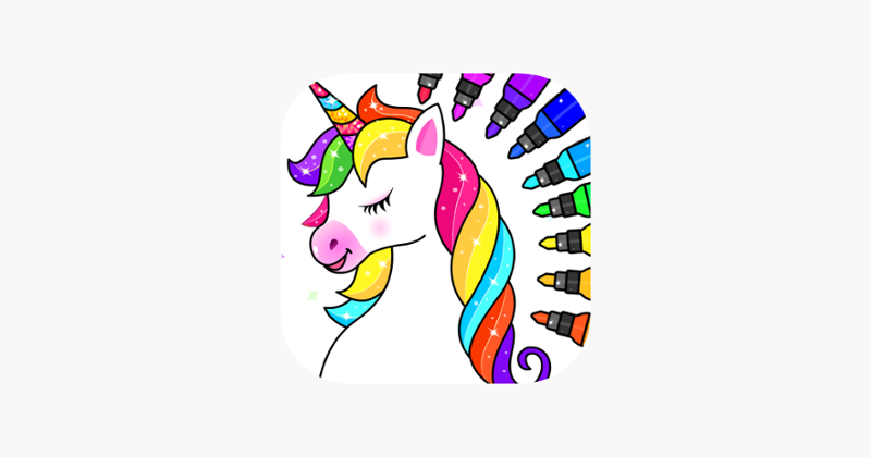 Unicorn Coloring Club Games Image