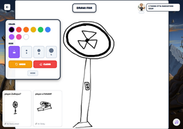 Artbitrator - AI-Judged Multiplayer Drawing Duels (Beta) Image