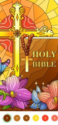 Bible Color - Paint by Number screenshot