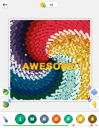 Cross Stitch: Color by Letters screenshot