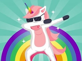 Dab Unicorn Puzzle Image