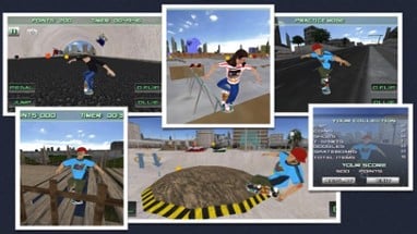 Extreme Skateboarder - Die Hard Racer Chase 3D Game Image