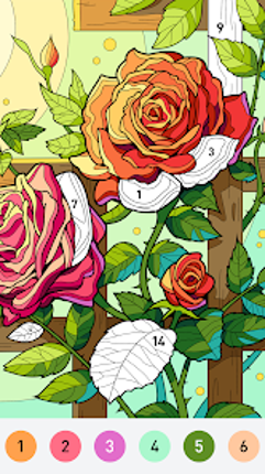 Farm Color - Paint by number screenshot