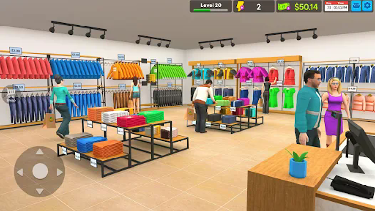 Garments Shop - Simulator Game screenshot