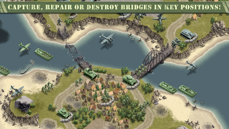 1944 Burning Bridges Premium Image