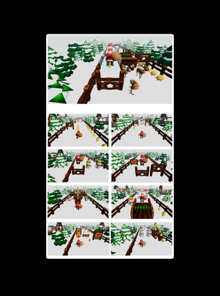 Winter Games : Santa jumping game screenshot
