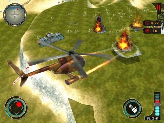 Gunship Robot Helicopter Fight screenshot