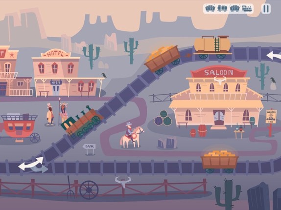 Logic Train: Railway Puzzle screenshot