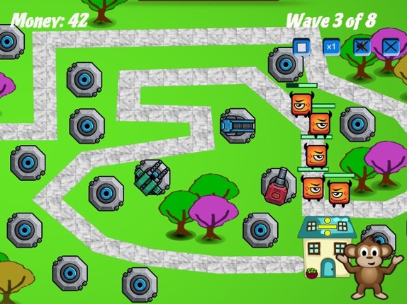 Math Tower Defense screenshot