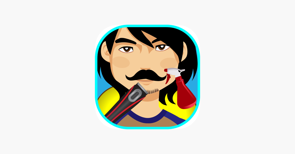 Games like Mustaches & Beard salon - A hairy geek shave salon & barber shop game