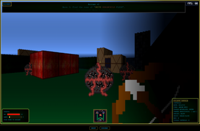 Realmchild Invasion: My From-Scratch JS Raycaster screenshot