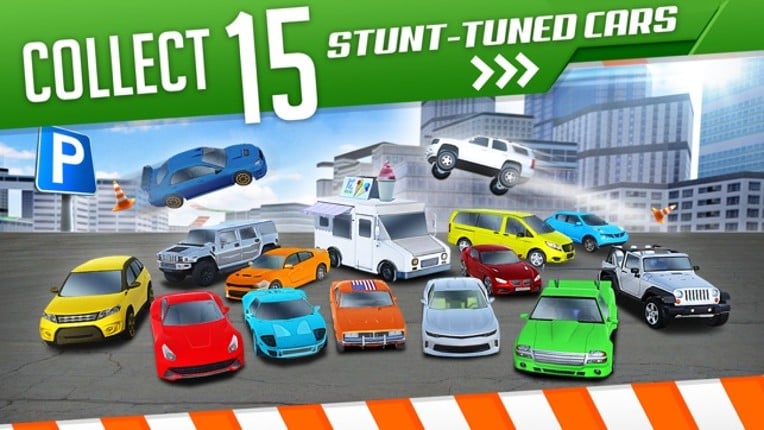 Roof Jumping 3 Stunt Driver Parking Simulator an Extreme Real Car Racing Game screenshot