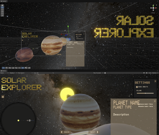 Solar System Explorer screenshot