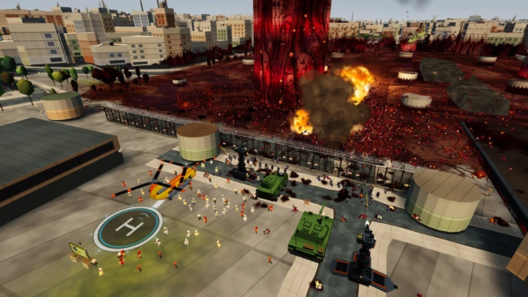 Zombie Outbreak Simulator screenshot