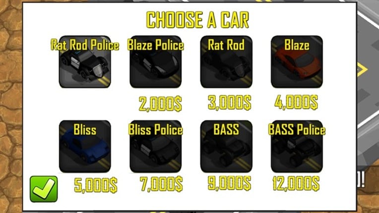 3D Zig-Zag Crazy Car - Moto Mad Police Car with Maze Road Run screenshot