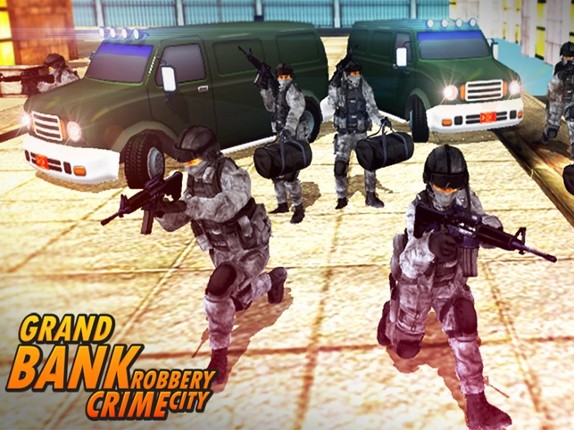 Bank Robbery - crime city police shooting 3D free screenshot