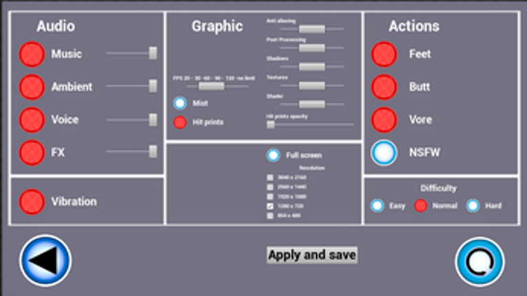 BBG - The pleasure of the fight v 0.3+VR screenshot
