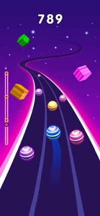 Color Ball Race-Music Game screenshot