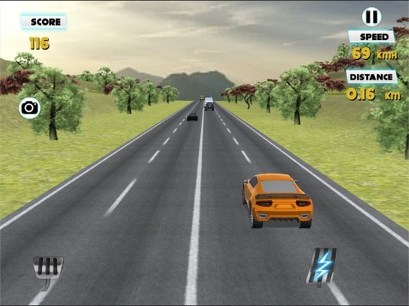 Crazy SuperCar Drag Racing : 3d Free Game screenshot