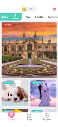 Cross Stitch: Color by Letters screenshot