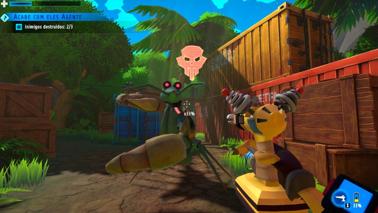 F.E.R.A.S: E o Mistério da Ilha do Futuro screenshot