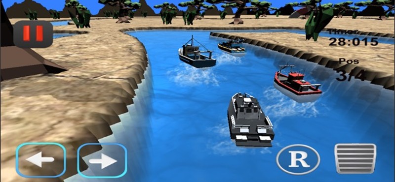 Fun racing games - jetski boat screenshot