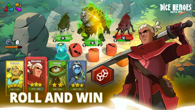 Dice Heroes - Battle RPG Image