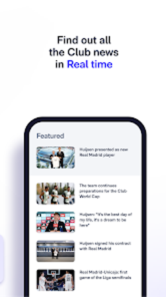 Real Madrid screenshot