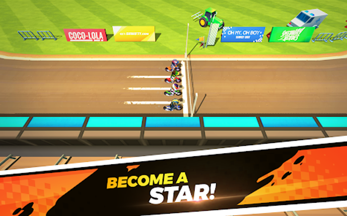 Speedway Heros:Star Bike Games screenshot