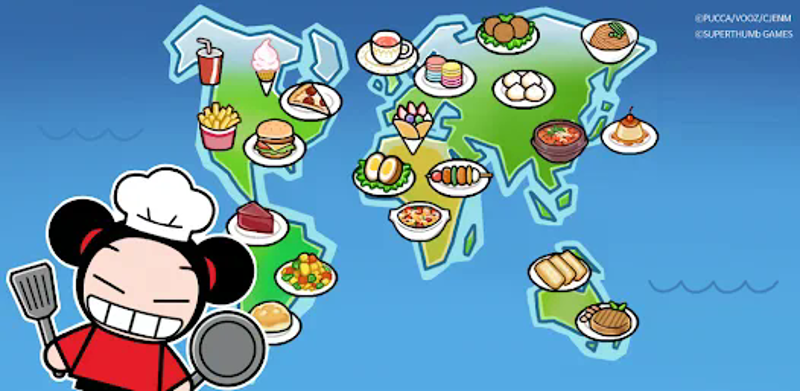 Pucca, Let's Cook!: World Tour screenshot
