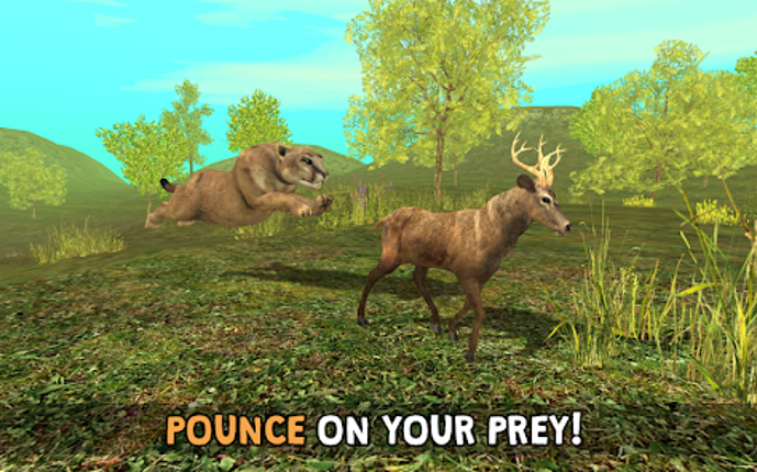 Wild Cougar Sim 3D screenshot