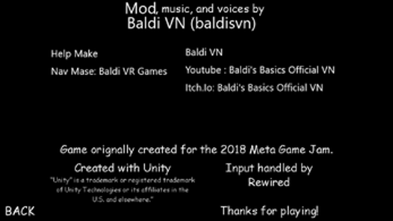 Baldi's Basics But Anyone Can Walk Throught Wall screenshot