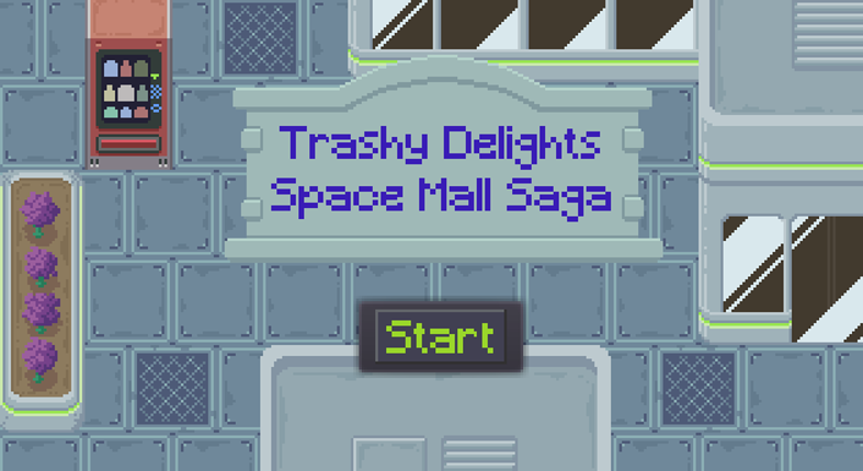 Trashy Delights: Space Mall Saga Game Cover